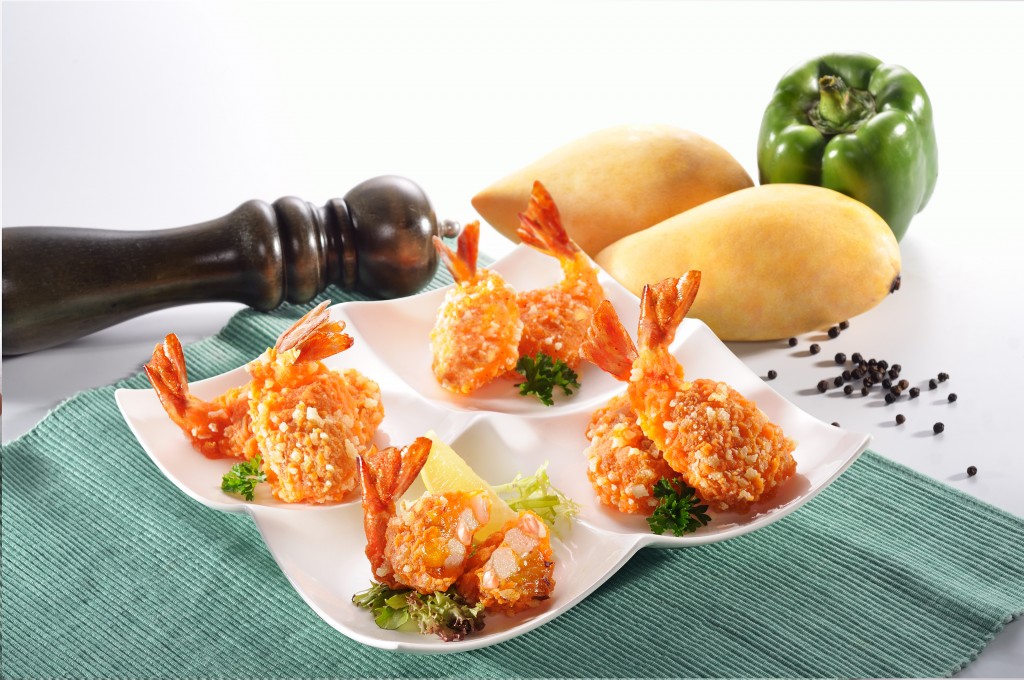 PACIFIC WEST Chilli Mango Coated Prawns