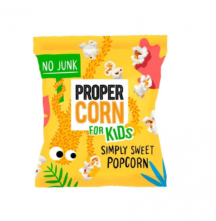 PROPERCORN Kids Simply Sweet Popcorn