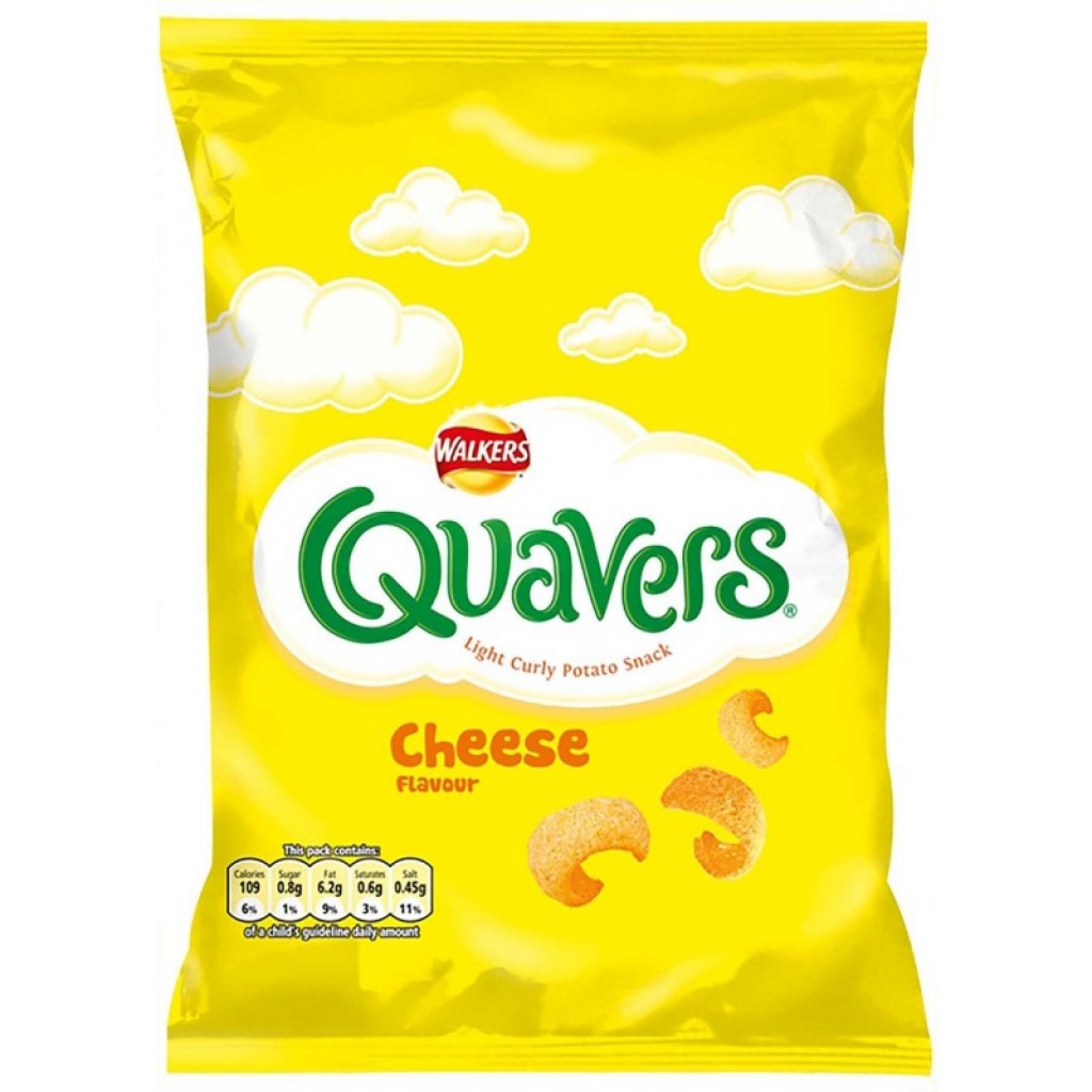 WALKERS Quavers Cheese