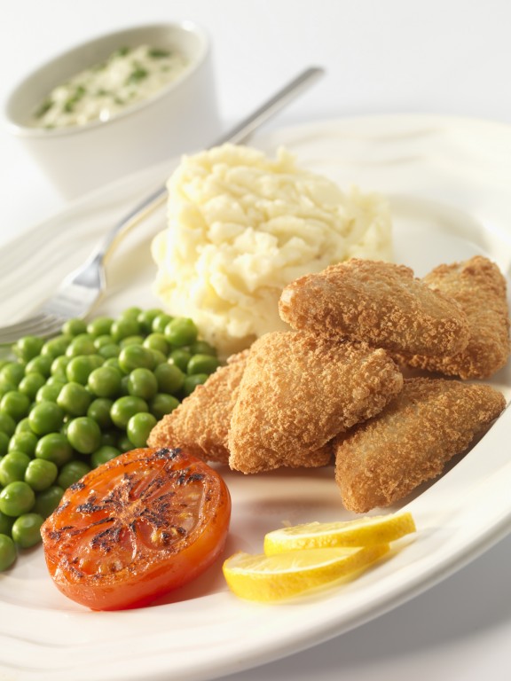 Breaded Salmon Bites