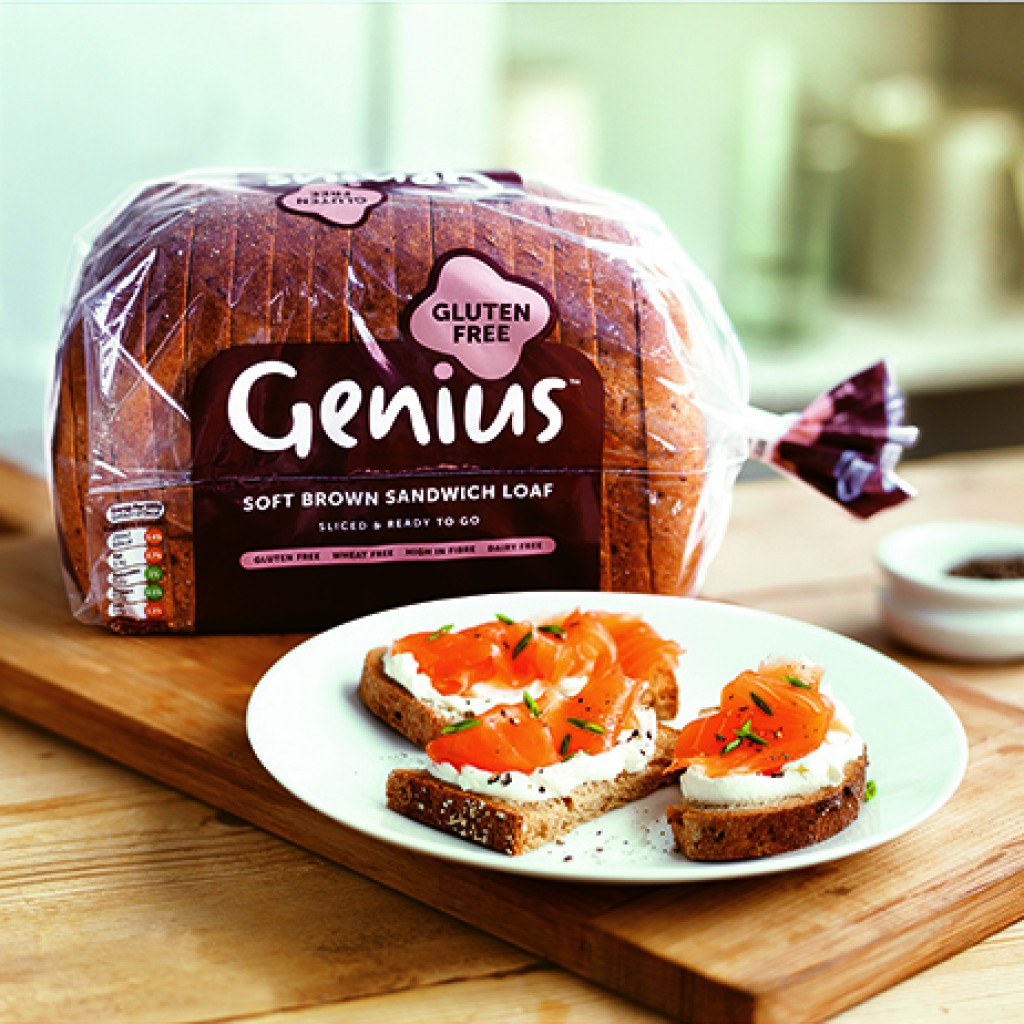 GENIUS Sliced Brown Bread