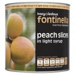 FONTINELLA Peach Slices in Syrup