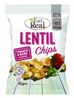 EAT REAL Lentil Chips Tomato & Basil