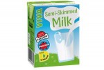 Semi-Skimmed UHT Milk Cartons