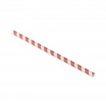 LOVE STRUCK LTD Red Stripe Paper Straws
