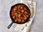 PURPLE PINEAPPLE Meatless Meat Balls With Salsa Sauce Filling