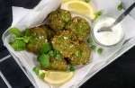 PARAMOUNT Pea & Mint Fritters