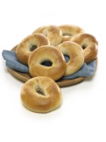 Fully Baked Plain Bagels