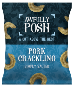 AWFULLY POSH Pork Crackling Simply Salted