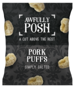 AWFULLY POSH Pork Puffs Simple Salted