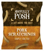 AWFULLY POSH Pork Scratching Simply Salt