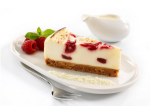 SYSCO Raspberry & White Chocolate Cheesecake