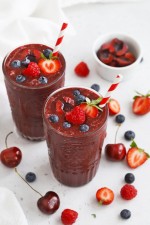 LOVE STRUCK Cherry Poppins Smoothie