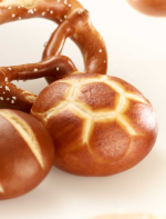 Pretzel Football Roll