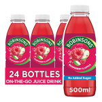 ROBINSONS Real Fruit Raspberry & Apple (Bottle)      