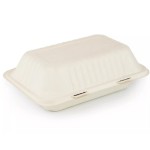 SYSCO EARTH PLUS Unbleached Bagasse 23cm Medium Box