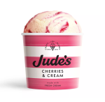 JUDE'S Cherries & Cream Ice Cream