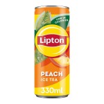 LIPTON Iced Tea Peach Sleek Can