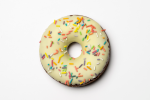 THE HOMEMADE BROWNIE COMPANY White Chocolate Sprinkle Brohnut