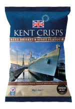 KENT CRISPS Beef Brisket & Beef Brisket & Stout Flavour
