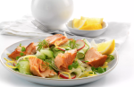 Hot Smoked Kiln Roasted Salmon Side (skin on, boneless)