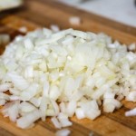 GREENS Chopped Diced Onions
