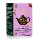 ENGLISH TEA SHOP Apple, Rosehip & Raspberry Tag & Envelope Tea Bags