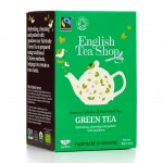 ENGLISH TEA SHOP Green Tea Tag & Envelope Tea Bags