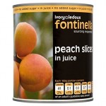 FONTINELLA Peach Slices in Juice